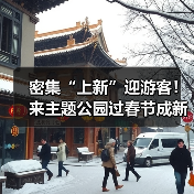 密集“上新”迎游客！来主题公园过春节成新年俗（图3）