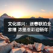 文化振兴：送春联拍全家福 浓墨重彩迎新年（图2）