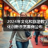 2024年文化和旅游数字化创新示范案例公布（图1）
