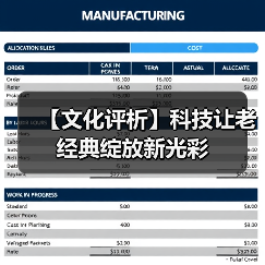 【文化评析】科技让老经典绽放新光彩（图2）