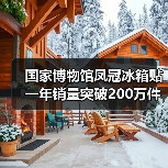 国家博物馆凤冠冰箱贴一年销量突破200万件（图1）