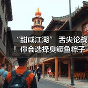“甜咸江湖” 舌尖论战！你会选择臭鳜鱼粽子吗？（图3）