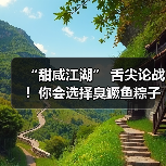 “甜咸江湖” 舌尖论战！你会选择臭鳜鱼粽子吗？（图4）