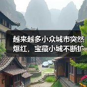 越来越多小众城市突然爆红，宝藏小城不断扩容（图3）