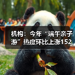 机构：今年“端午亲子游”热度环比上涨152%（图4）