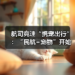 航司竞速“携宠出行”：“民航+宠物”开始延伸（图1）