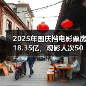 2025年国庆档电影票房18.35亿，观影人次5007万（图3）