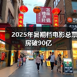 2025年暑期档电影总票房破90亿（图1）