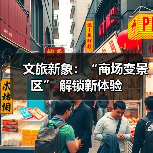 文旅新象：“商场变景区” 解锁新体验（图1）