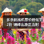 多条航线机票价格低至2折 错峰出游正当时（图2）