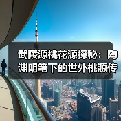武陵源桃花源探秘：陶渊明笔下的世外桃源传说（图1）