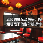 武陵源桃花源探秘：陶渊明笔下的世外桃源传说（图3）