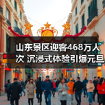 山东景区迎客468万人次 沉浸式体验引爆元旦旅游热潮(图2) 山东景区迎客468万人次 沉浸式体验引爆元旦旅游热潮(图2)