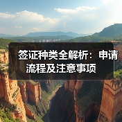 签证种类全解析:申请流程及注意事项(图2) 签证种类全解析:申请流程及注意事项(图2)