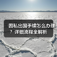 因私出国手续怎么办理?详细流程全解析(图4) 因私出国手续怎么办理?详细流程全解析(图4)