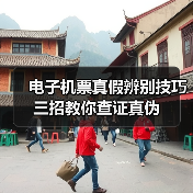 电子机票真假辨别技巧 三招教你查证真伪(图4) 电子机票真假辨别技巧 三招教你查证真伪(图4)