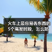 火车上最容易丢东西的5个高发时段,怎么防?(图1) 火车上最容易丢东西的5个高发时段,怎么防?(图1)