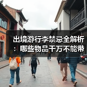 出境游行李禁忌全解析：哪些物品千万不能带？（图4）