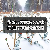 旅游六要素怎么安排？吃住行游购娱全攻略（图3）