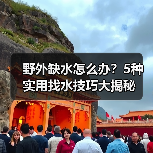 野外缺水怎么办?5种实用找水技巧大揭秘(图4) 野外缺水怎么办?5种实用找水技巧大揭秘(图4)