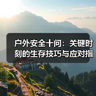 户外安全十问:关键时刻的生存技巧与应对指南(图4) 户外安全十问:关键时刻的生存技巧与应对指南(图4)