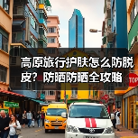 高原旅行护肤怎么防脱皮？防晒防晒全攻略（图1）