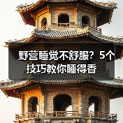野营睡觉不舒服?5个技巧教你睡得香(图1) 野营睡觉不舒服?5个技巧教你睡得香(图1)