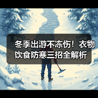 冬季出游不冻伤!衣物饮食防寒三招全解析(图2) 冬季出游不冻伤!衣物饮食防寒三招全解析(图2)