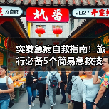 突发急病自救指南！旅行必备5个简易急救技巧（图2）