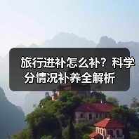旅行进补怎么补？科学分情况补养全解析（图1）