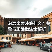 泡温泉要注意什么?禁忌与正确做法全解析(图3) 泡温泉要注意什么?禁忌与正确做法全解析(图3)