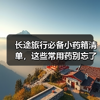 长途旅行必备小药箱清单，这些常用药别忘了带！（图3）