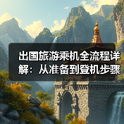 出国旅游乘机全流程详解：从准备到登机步骤全攻略（图4）