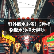 野外取水必备！5种植物取水妙招大揭秘（图4）