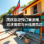 国庆旅游预订量激增,短途高频与长线高质趋势明显?(图4) 国庆旅游预订量激增,短途高频与长线高质趋势明显?(图4)