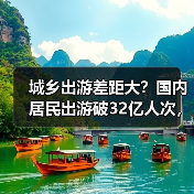 城乡出游差距大？国内居民出游破32亿人次，花费达3.15万亿（图3）
