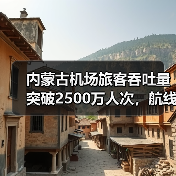 内蒙古机场旅客吞吐量突破2500万人次，航线网络如何助力旅游发展？（图2）