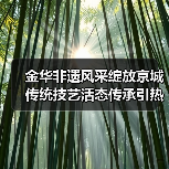 金华非遗风采绽放京城 传统技艺活态传承引热议（图2）