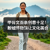 甲骨文面条创意十足！殷墟博物馆让文化美食走进日常（图1）