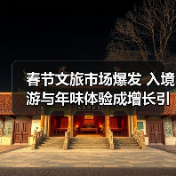 春节文旅市场爆发 入境游与年味体验成增长引擎（图4）