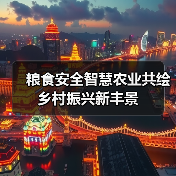 粮食安全智慧农业共绘乡村振兴新丰景(图1) 粮食安全智慧农业共绘乡村振兴新丰景(图1)