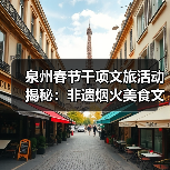 泉州春节千项文旅活动揭秘：非遗烟火美食文创全攻略（图4）