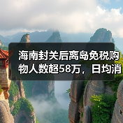 海南封关后离岛免税购物人数超58万，日均消费1.6亿元！（图4）