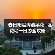 春日阳澄湖油菜花+莲花岛一日游全攻略(图4) 春日阳澄湖油菜花+莲花岛一日游全攻略(图4)
