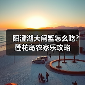 阳澄湖大闸蟹怎么吃？莲花岛农家乐攻略（图4）