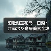 阳澄湖莲花岛一日游：江南水乡隐居美食全攻略（图1）