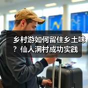 乡村游如何留住乡土味?仙人洞村成功实践(图3) 乡村游如何留住乡土味?仙人洞村成功实践(图3)
