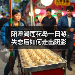 阳澄湖莲花岛一日游：失恋后如何走出阴影（图1）