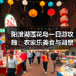 阳澄湖莲花岛一日游攻略：农家乐美食与湖景美景全体验（图1）