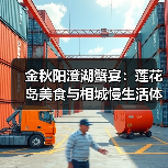 金秋阳澄湖蟹宴:莲花岛美食与相城慢生活体验(图4) 金秋阳澄湖蟹宴:莲花岛美食与相城慢生活体验(图4)